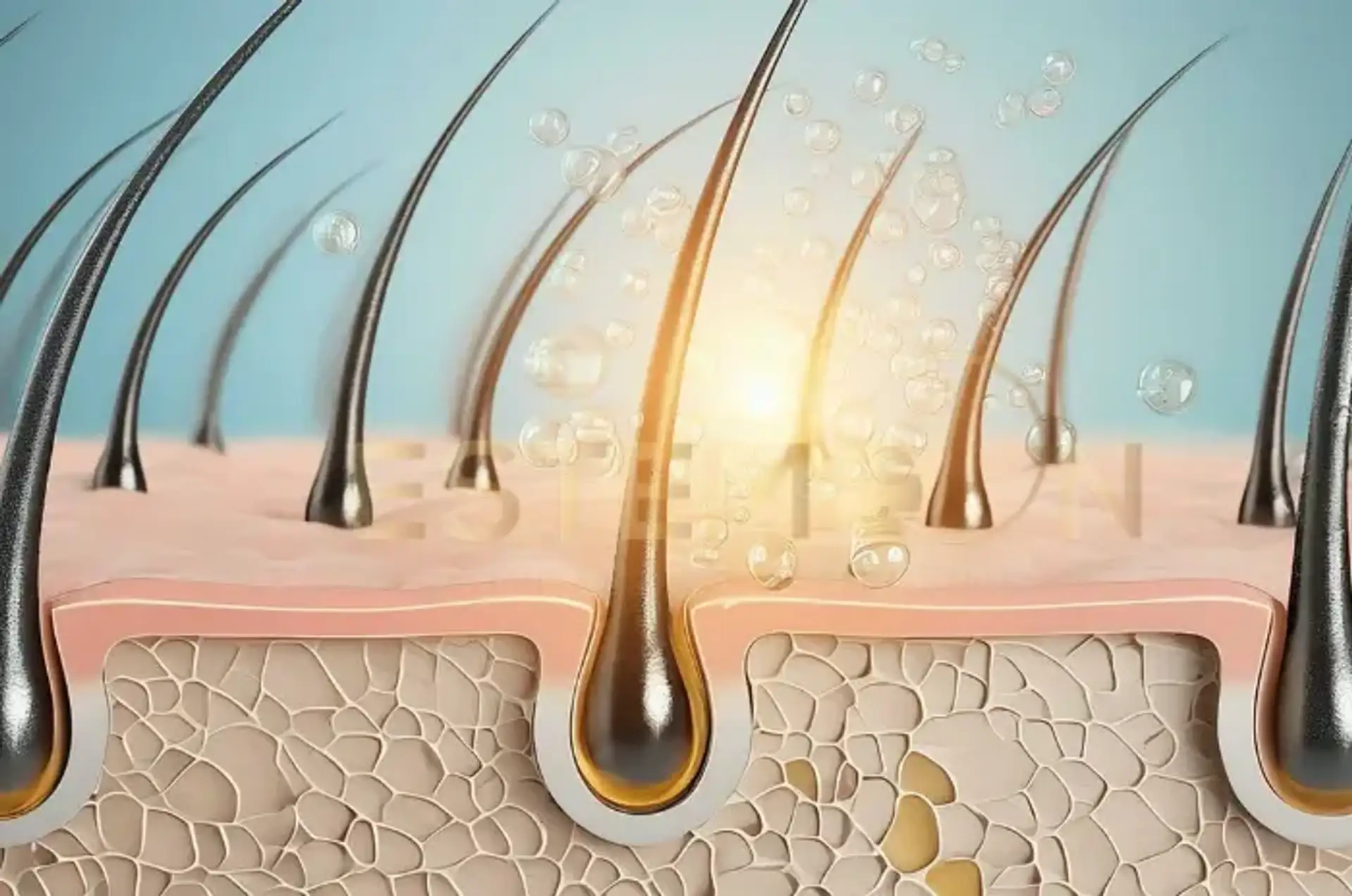 Hair Follicle Anatomy Structure Function and Growth Cycle