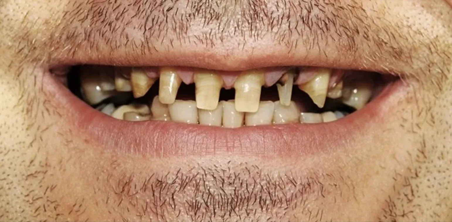 Dental Implant before-after
