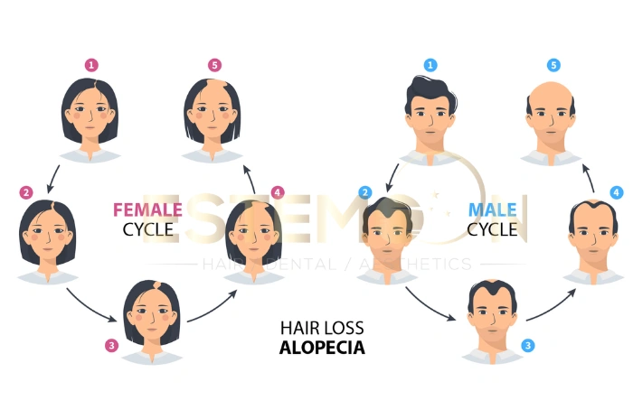 Alopecia areata symptoms