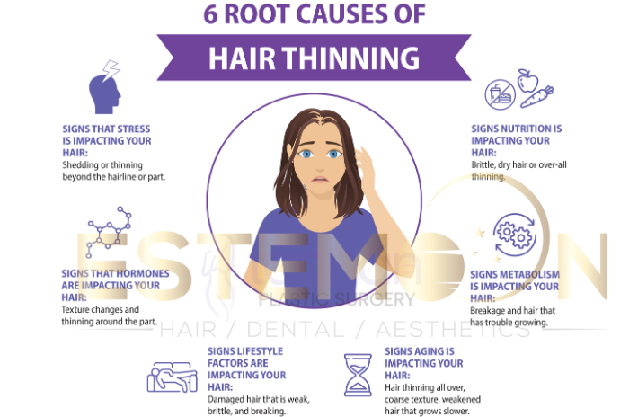 causes of thinning hair