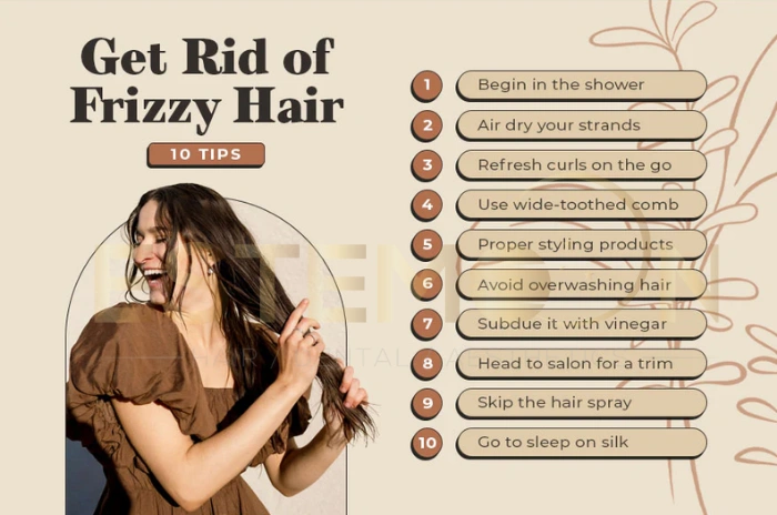 coconut oil for frizz control